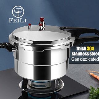 Family Small Mini Pressure cookers,304stainless Steel 3Ltr Pressure canners,Super Safety Lock,Suitable for All Hob Types Including,the Hassle-Free
