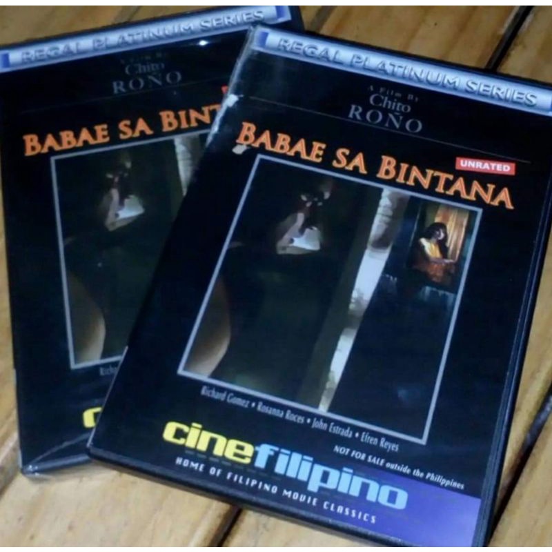 Babae Sa Bintana Movie Dvd Shopee Philippines 0830