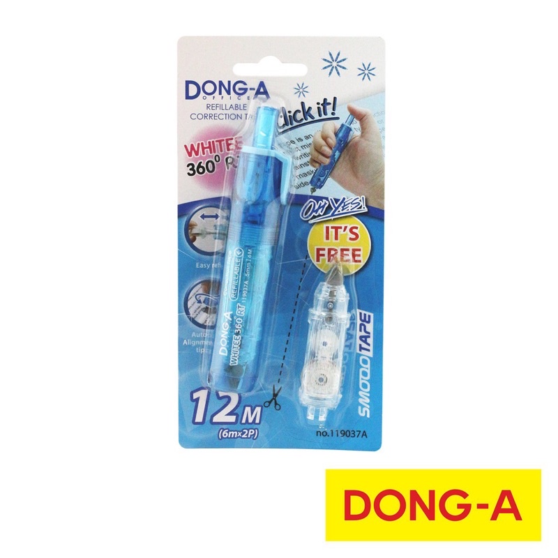 DongA correction tape (w/ refill) Shopee Philippines