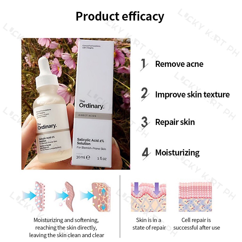 The Ordinary [Alpha Arbutin,Caffeine,Retinol,Azelaic,Salicylic,Lactic