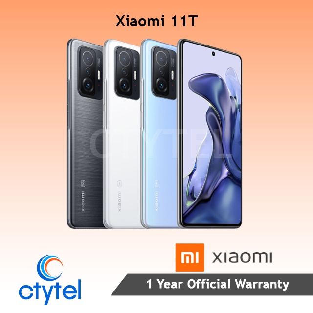 Xiaomi 11T 5G Global version 1 year warranty | Shopee Philippines