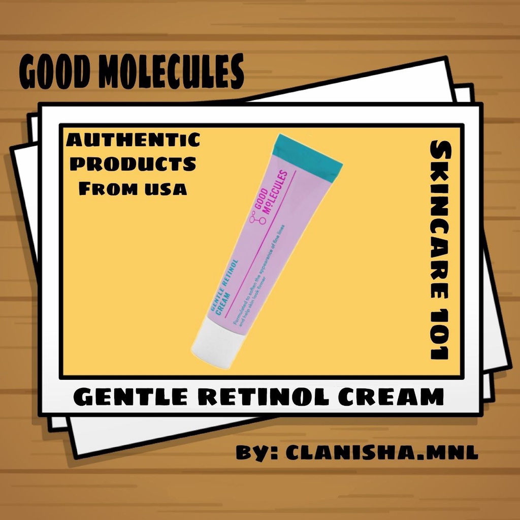 GOOD MOLECULES Gentle Retinol Cream Shopee Philippines
