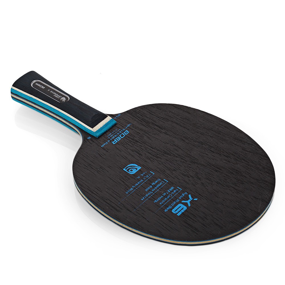 BOER X6 Table Tennis Ping Pong Racket Paddle Bat with Handle | Shopee ...