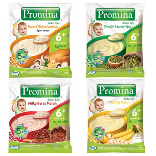 Promina Baby Porridge 6+ (1 pack) Promina Porridge Sachet/ Baby Powder ...