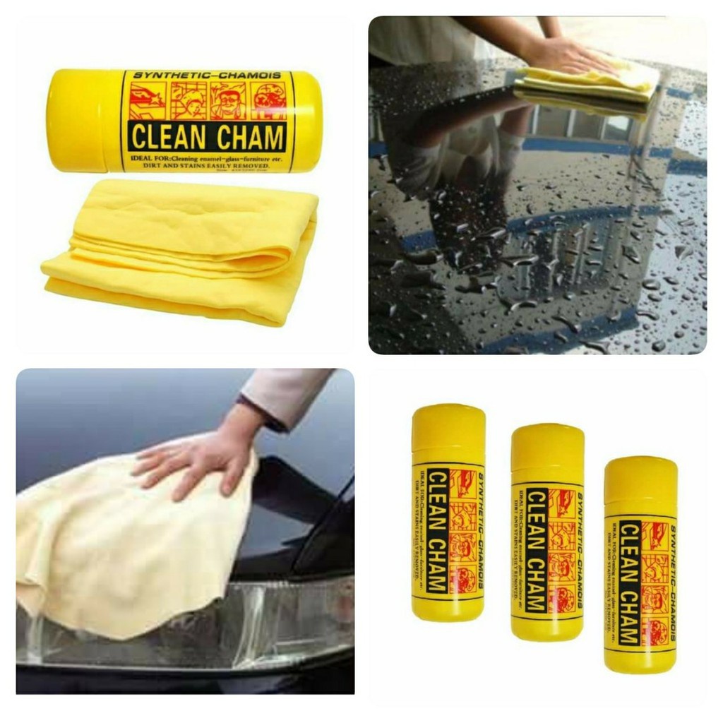 1PC. Motorcycle/Car Clean Cham Synthetic Chamois | Shopee Philippines