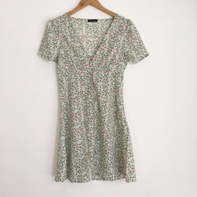 COTTON ON FLORAL BUTTON DOWN DRESS Shopee Philippines