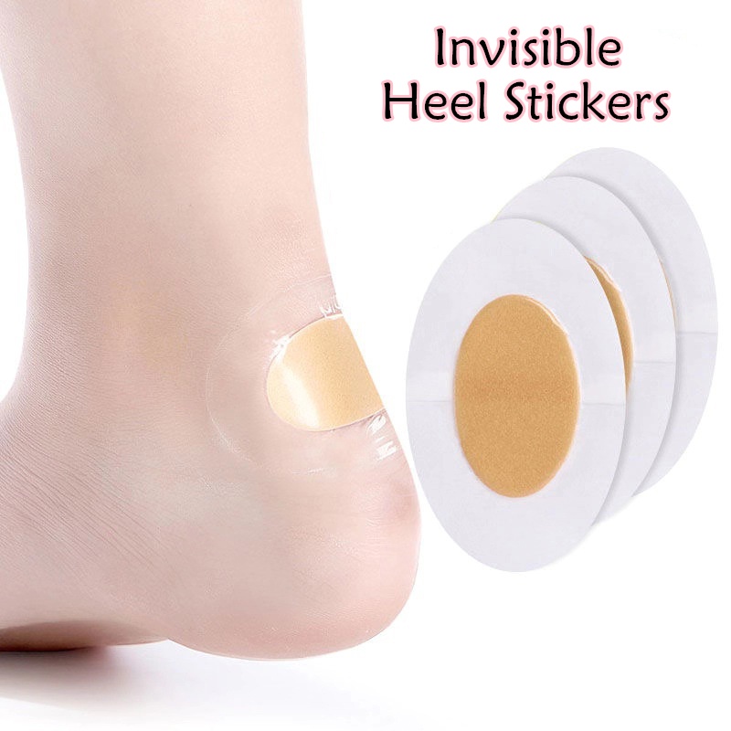 Gel Heel Protector Foot Patches Adhesive Blister Pads Hydrocolloid Heel ...