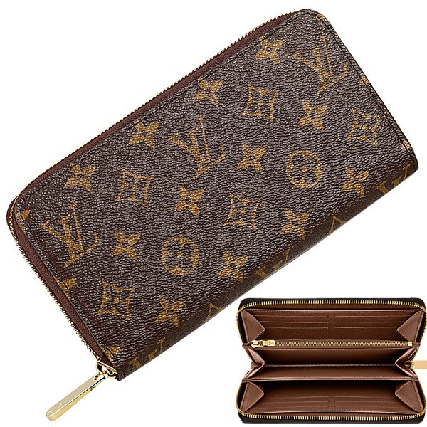 LV LONG WALLET ZIPPER MONOGRAM/DAMIER