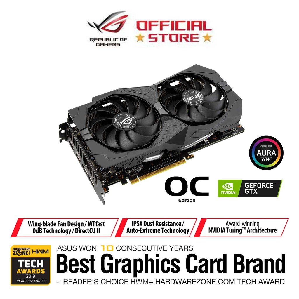 Asus nvidia geforce gtx online 1650 rog strix 4gb