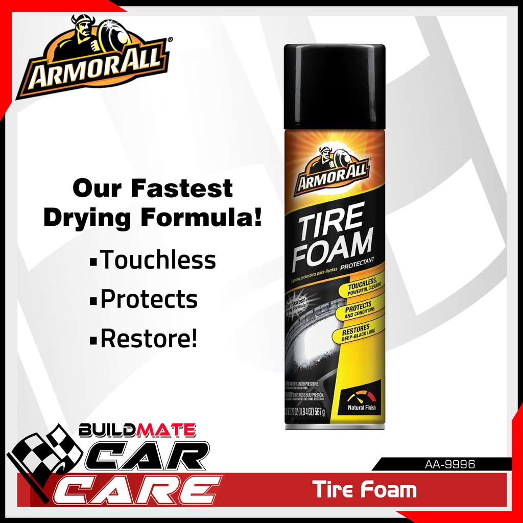 ARMOR ALL Tire Foam Aero 20 oz AA9996 •BUILDMATE• Shopee Philippines
