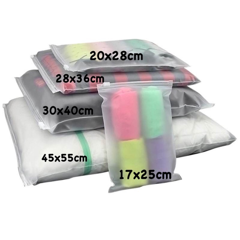 Biodegradable Frosted Resealable Packaging Organizer HB Sulit Budol ...