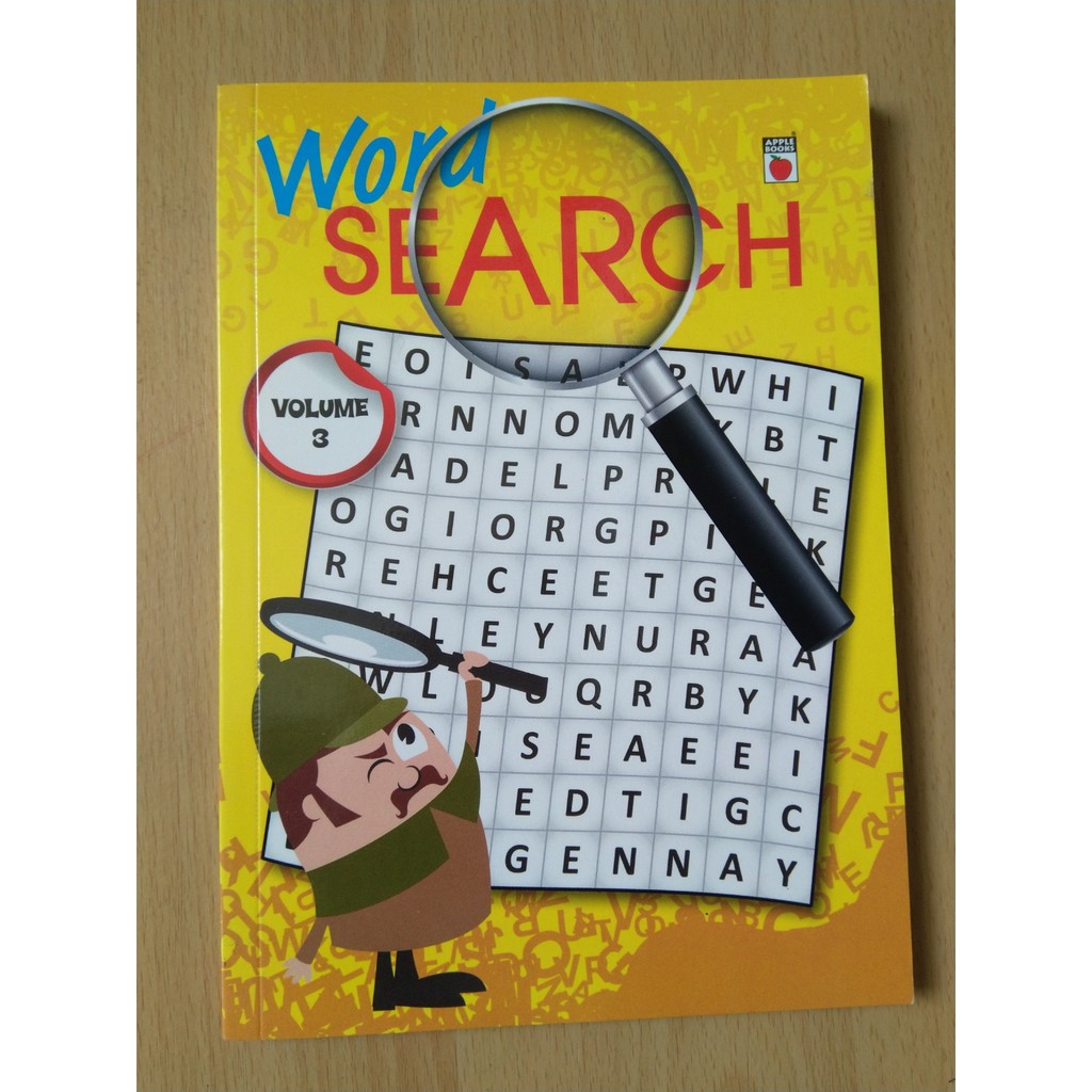 Word Search Hunt 81 or 123 puzzles Volumes brain teasers puzzle books ...
