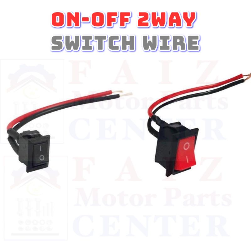 ON-OFF 2WAY SWITCH WIRE FOR REPLACEMENT | Shopee Philippines