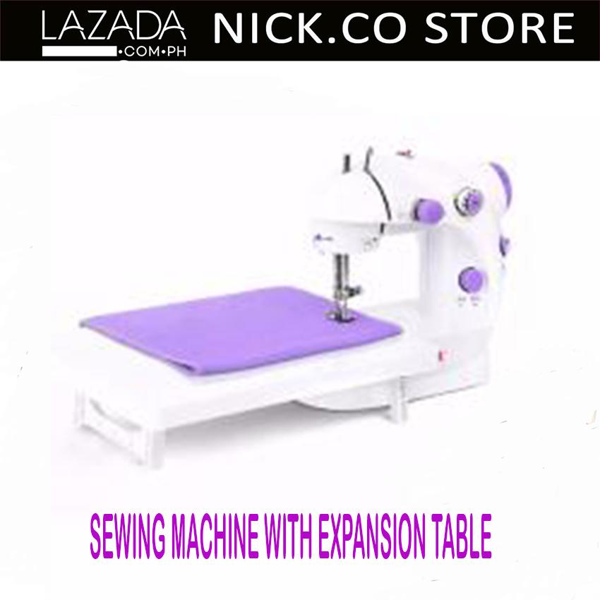 Double Thread Sewing Machine with Foot Pedal andAdapter(WhiteLavender