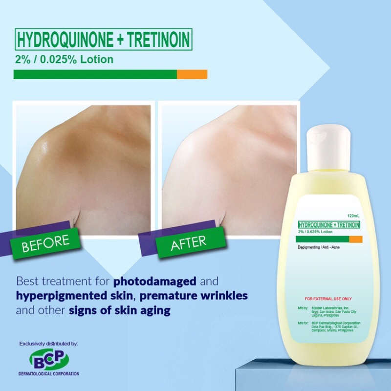 Hydroquinone LOTION 2 Skin Whitening 60mL Trial pack Shopee Philippines