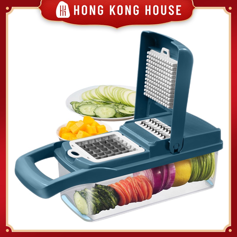 China Wan Nian Li MultiFunction Mandoline Slicer with 7 Blades Vegetable & Fruit Slicer Cutter