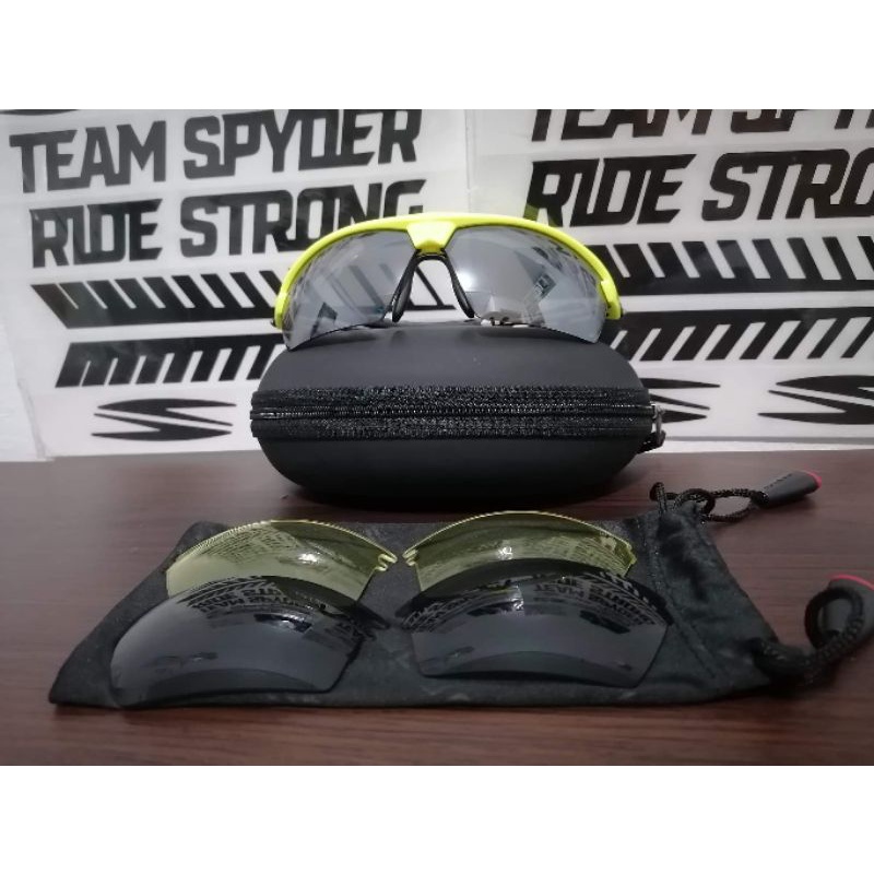 spyder sunglasses shades for bicycle and motorcycle Shopee