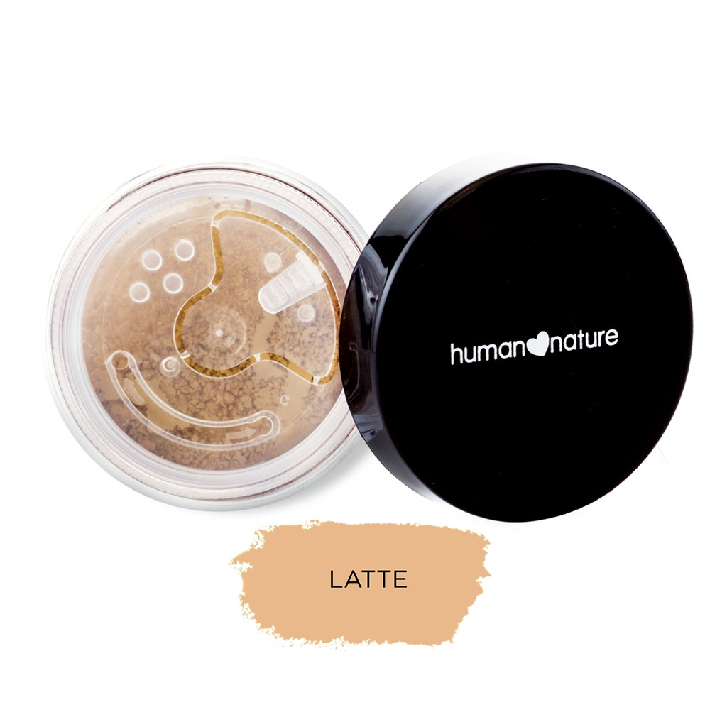 Human Nature Latte Perfect Finish Mineral Loose Powder 11g | Shopee ...