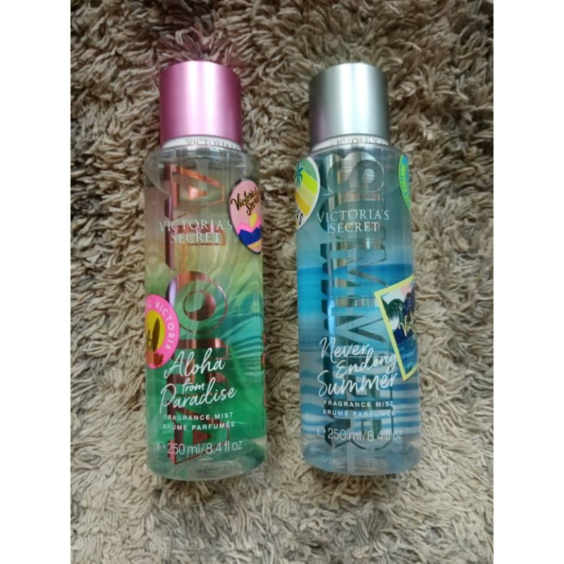 Victoria secret never ending summer spray hot sale