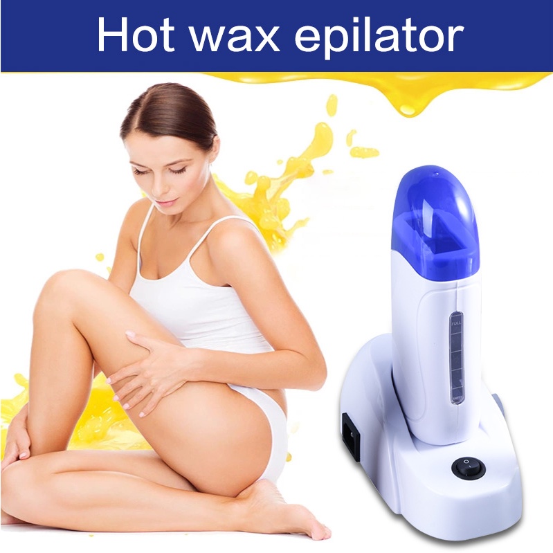 Depilatory Heater+Depilatory Wax Roller Solid Hair Remover +Hair