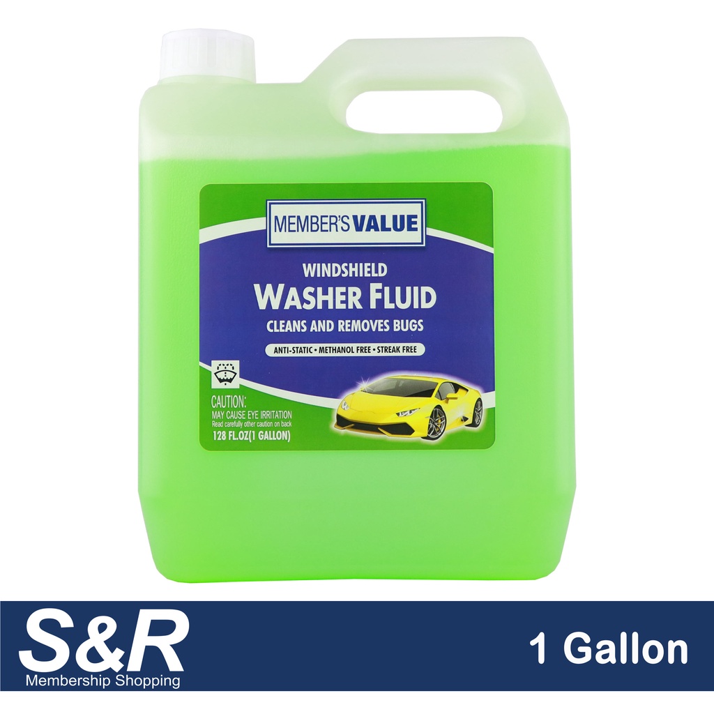 Member's Value Windshield Washer Fluid 3.79L Shopee Philippines