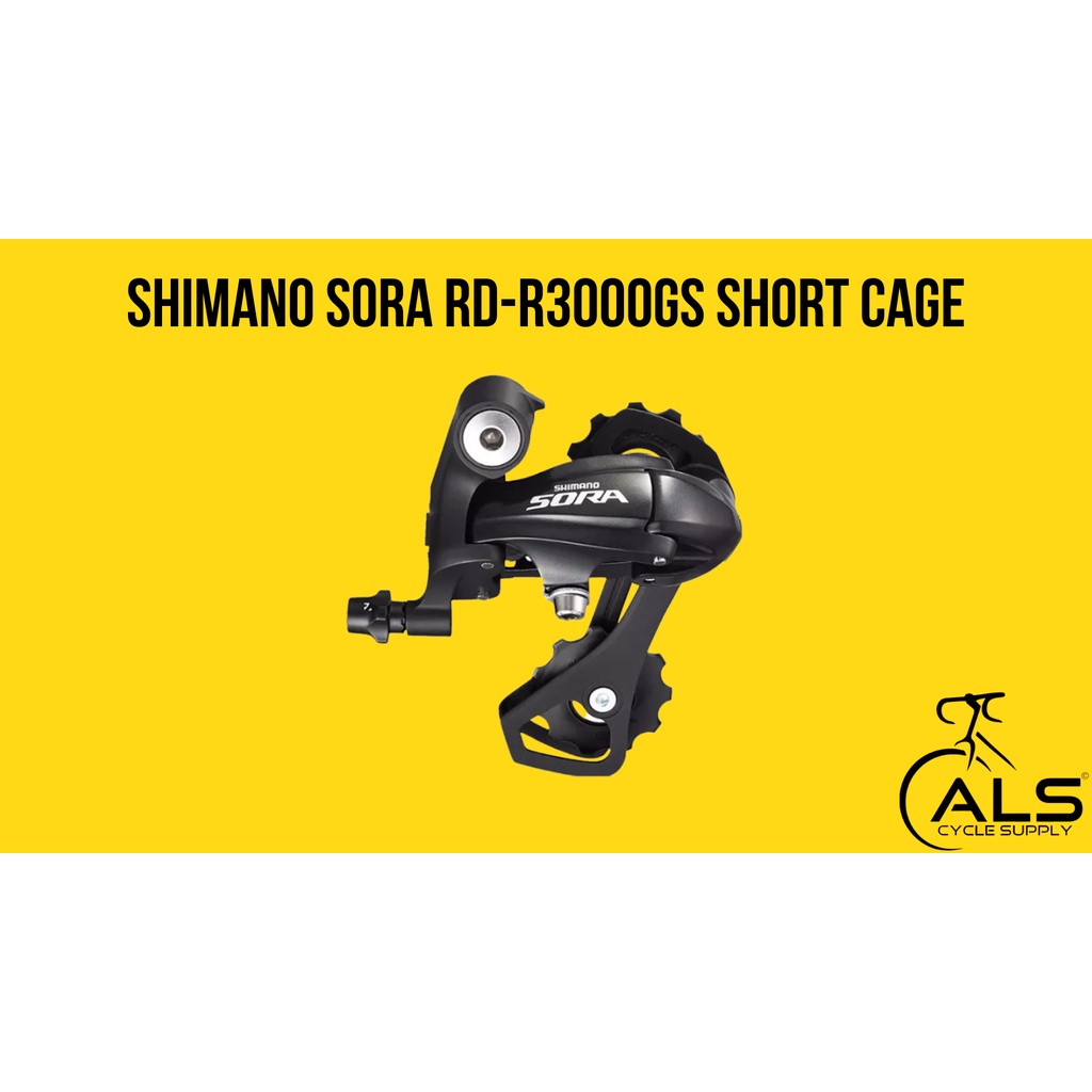 SHIMANO SORA RD-R3000SS SHORT CAGE | Shopee Philippines