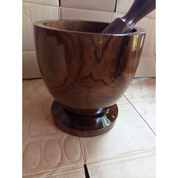 mortar and pestle BIG Mortar and pestle made in magcono (ironwood