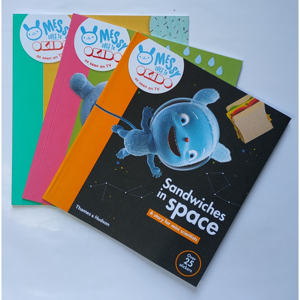 3 English Language Skills Book MESSY GOES TO OKIDO (3Pcs/Set) | Shopee ...