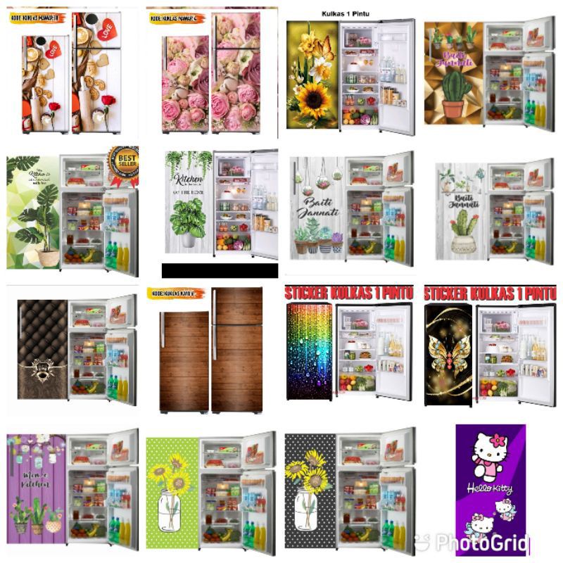 1 door refrigerator sticker (60 x 120cm) | Shopee Philippines