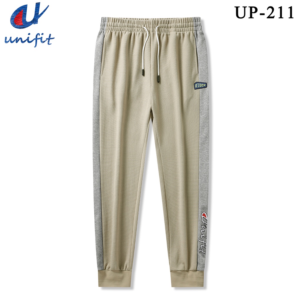 UNIFIT Waffle Jogger Pants Men's Fashion Jogging Casual Walker Up211