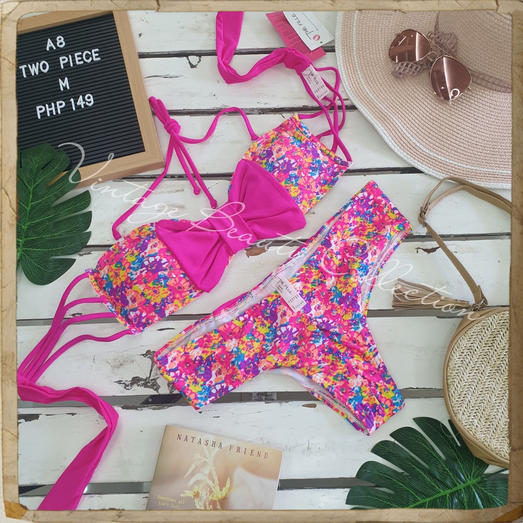 Two piece sale swimsuit shopee