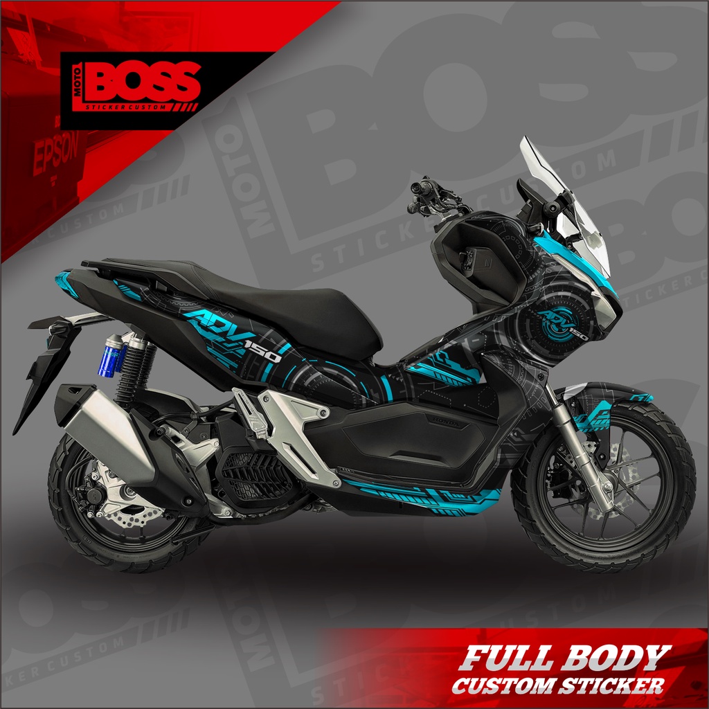 Honda ADV 150 Full Body Decal Sticker tech Motif | Shopee Philippines