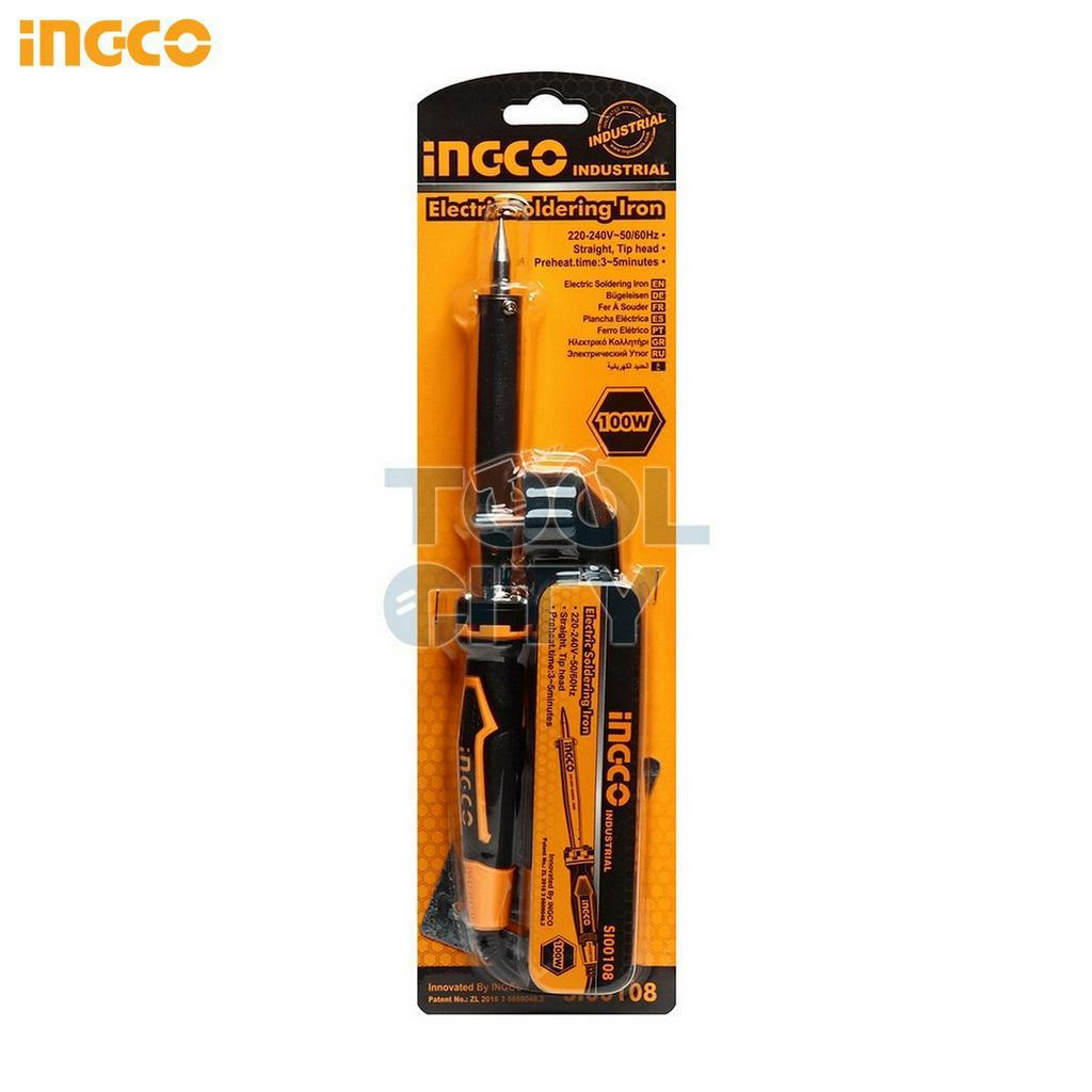 INGCO Soldering Iron Straight Tip Model SI00108 Power 100W Shopee Philippines