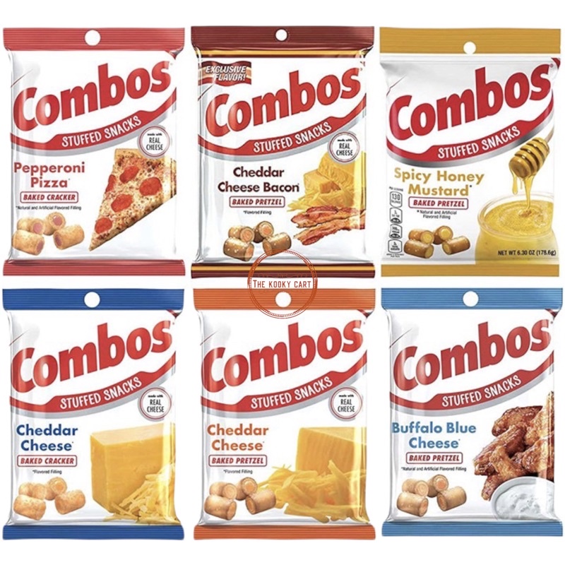 Combos Cheddar Cheese Crackers Pretzels Chips | Shopee Philippines