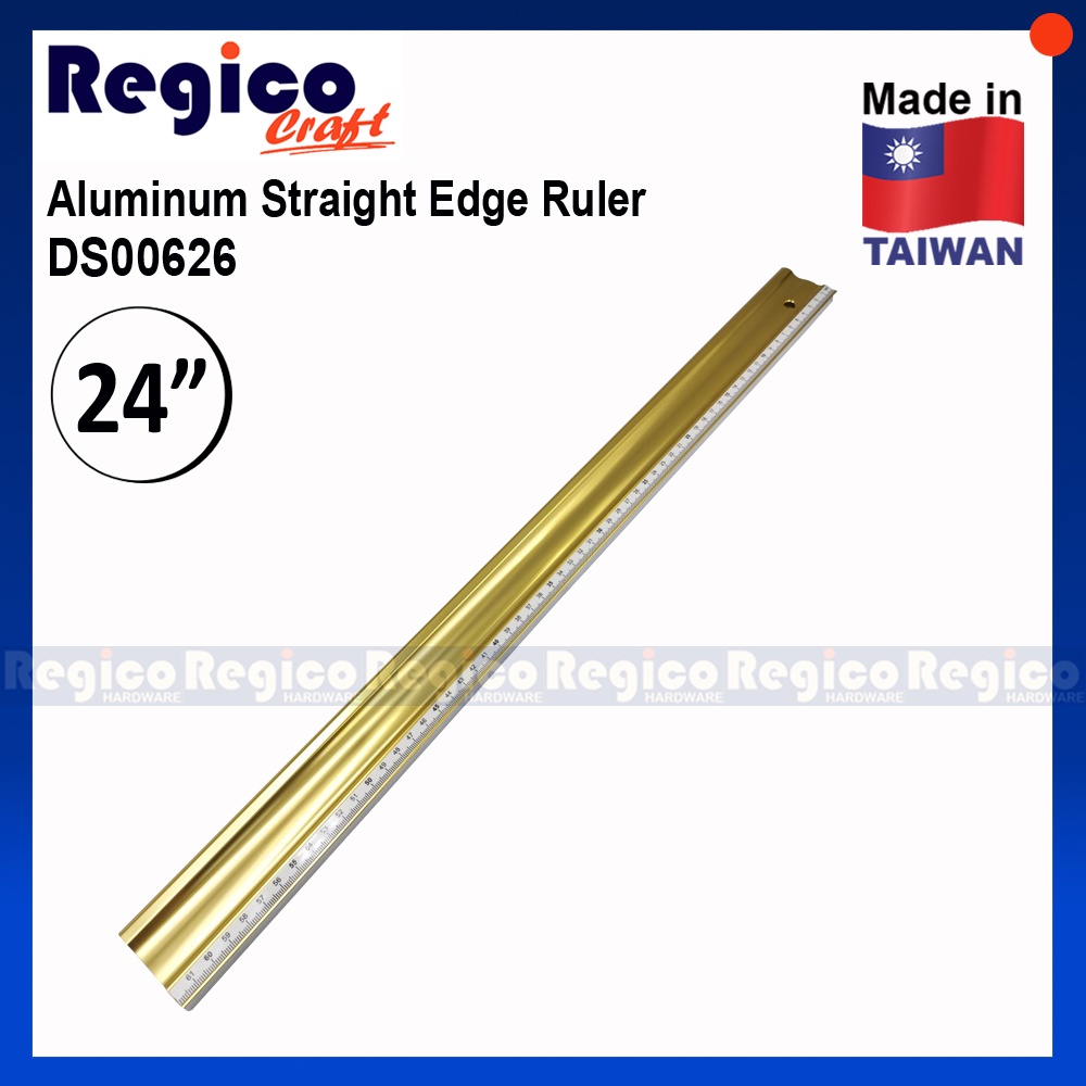 Regicocraft 24 inches Aluminum Straight Edge Ruler DS00626 Regico ...
