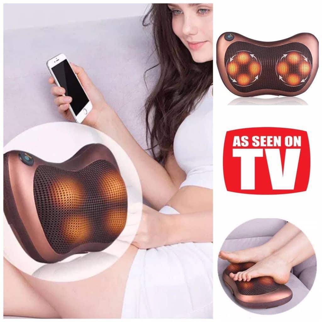 Electric infrared pillow store massager