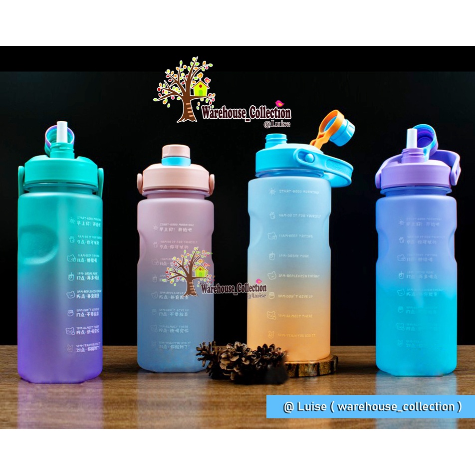 1.5 LITER Rainbow Drinking Bottle/Rainbow Water Bottle/1.5 LITER Motif