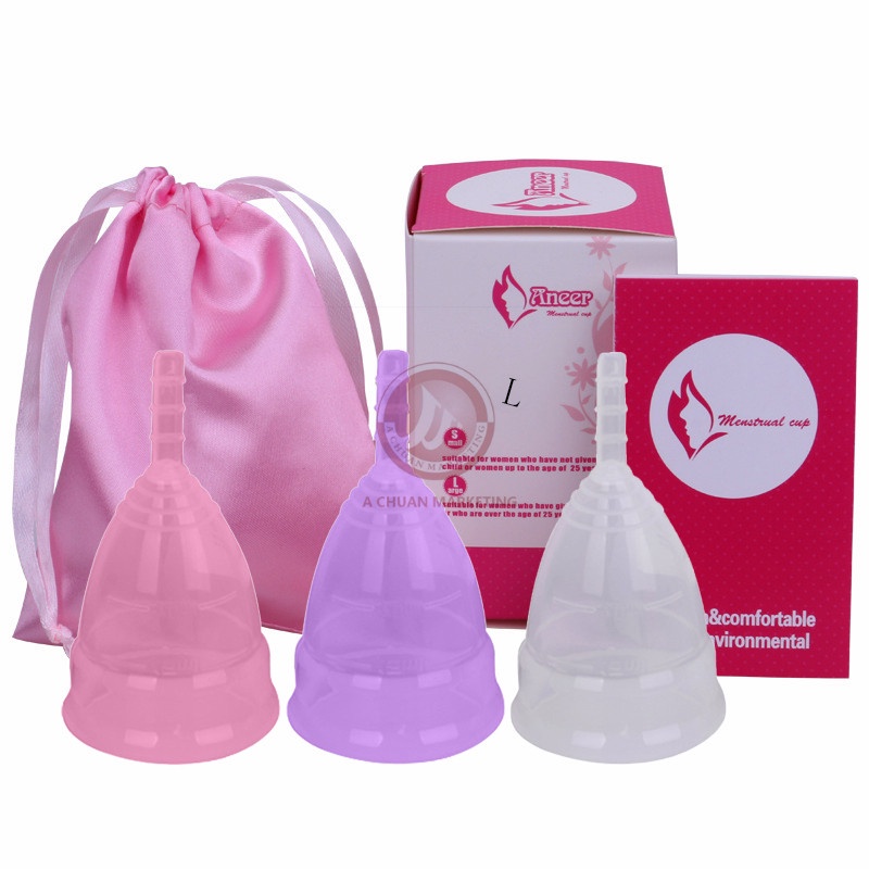Lady Period Cup Menstrual Cup Of Medical Silicone Women Cup Copa Menstrual Coletor Shopee 4348