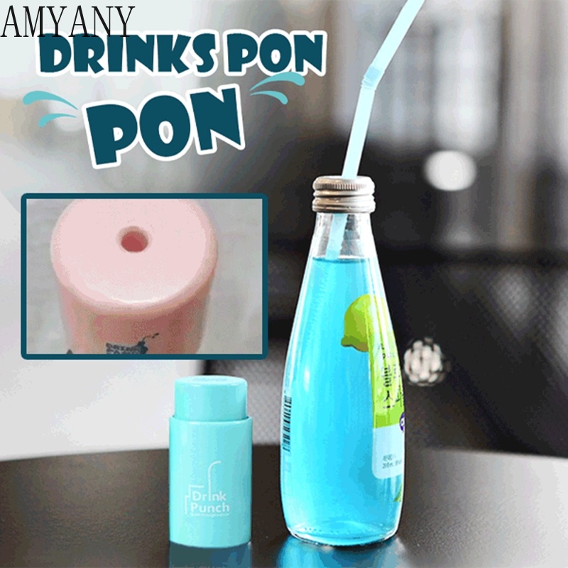 Drinks Puncher Bottle Opener Bottle Cap Punch Multiuse Beverage Bottle