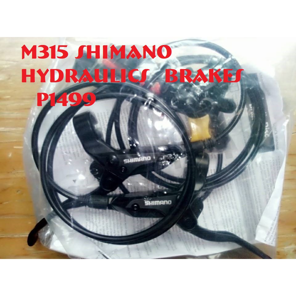 Brakeset shimano hot sale m315