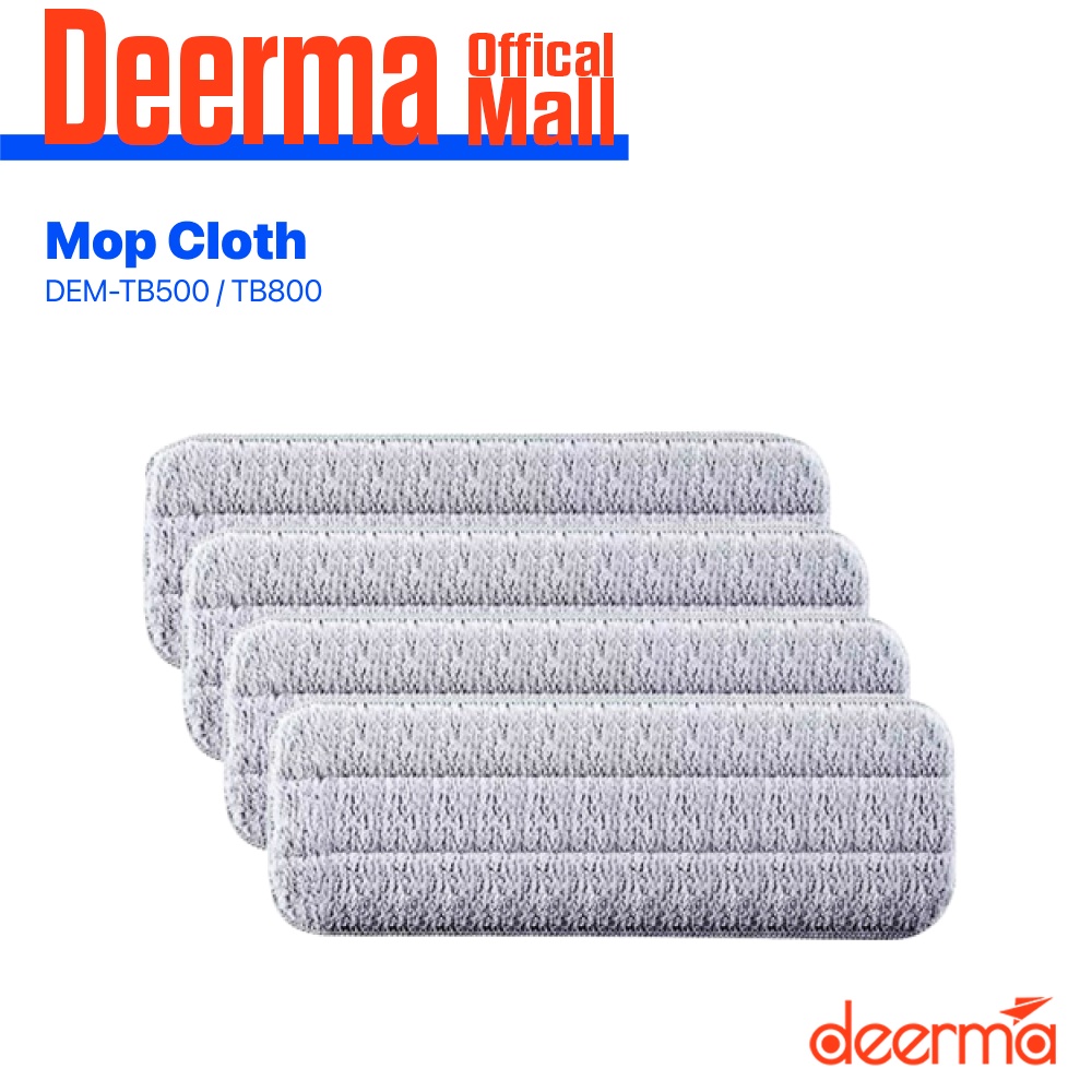 Deerma Replacement Mop Cloth For Deerma TB500/TB800 Water Spray Mop Shopee Philippines