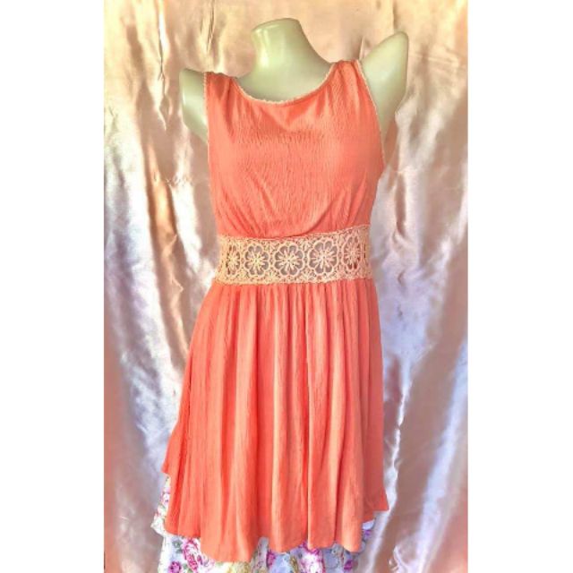 Orange peach hotsell color dress