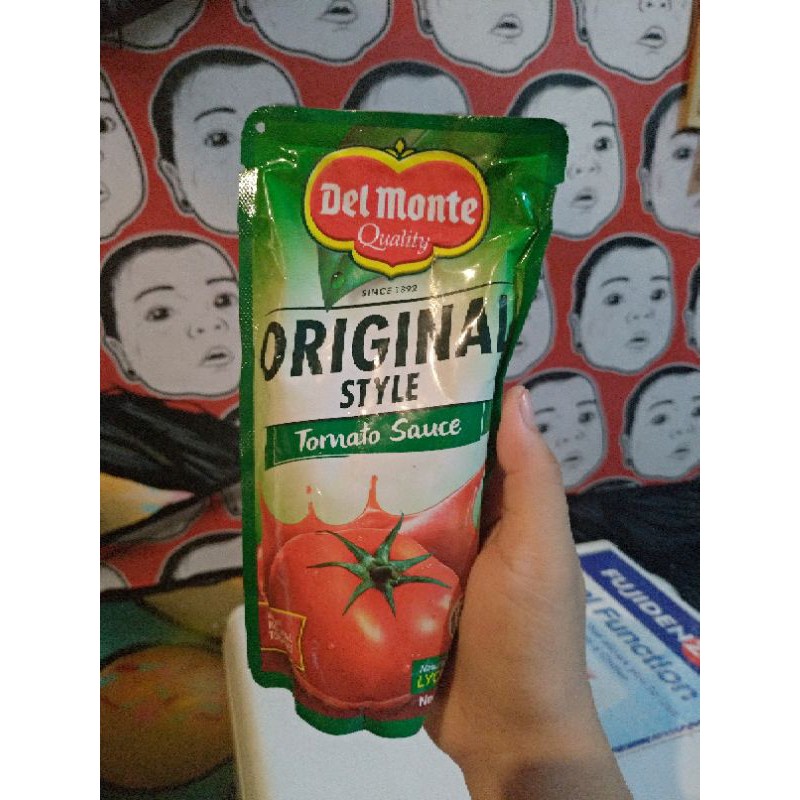 Del Monte Original Style Tomato Sauce 250g Shopee Philippines