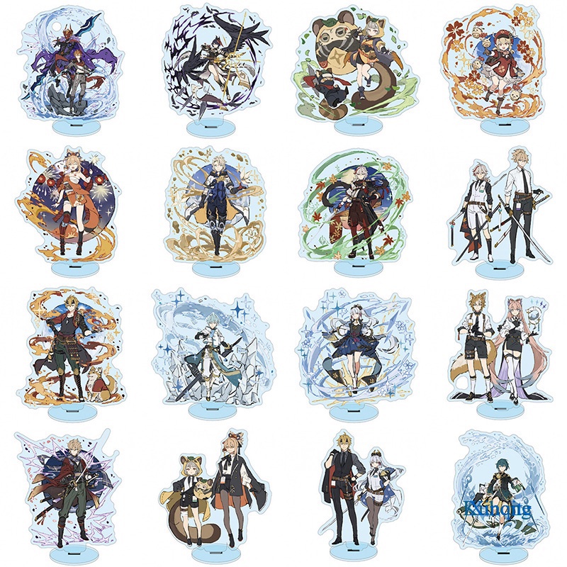 Zhongkaihua Poster Mural à Suspendre Avec Personnages Zhongli