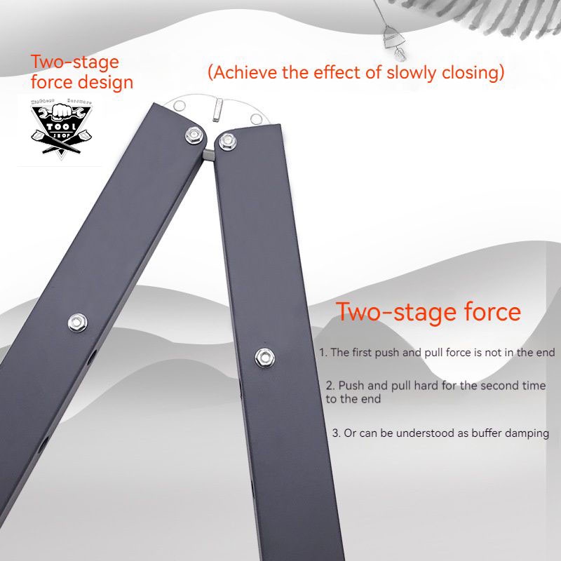 Folding invisible table Hardware Accessories Furniture component Table ...