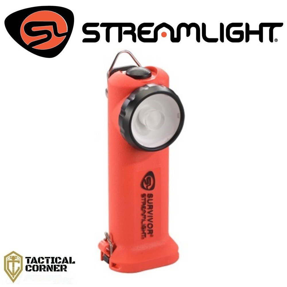 SURVIVOR Safety-Rated Firefighter's Right Angle Flashlight