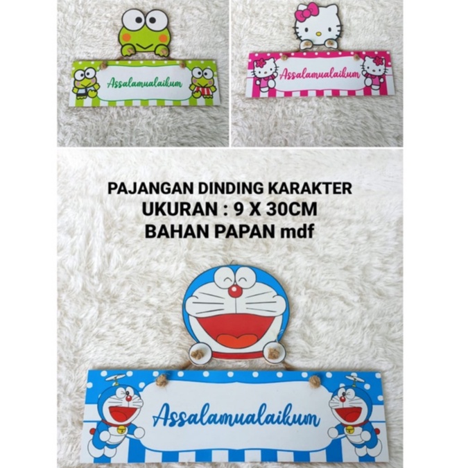 DORAEMON WALL DISPLAY / HELLOKITTY WALL DISPLAY / KEROPI WALL DISPLAY ...