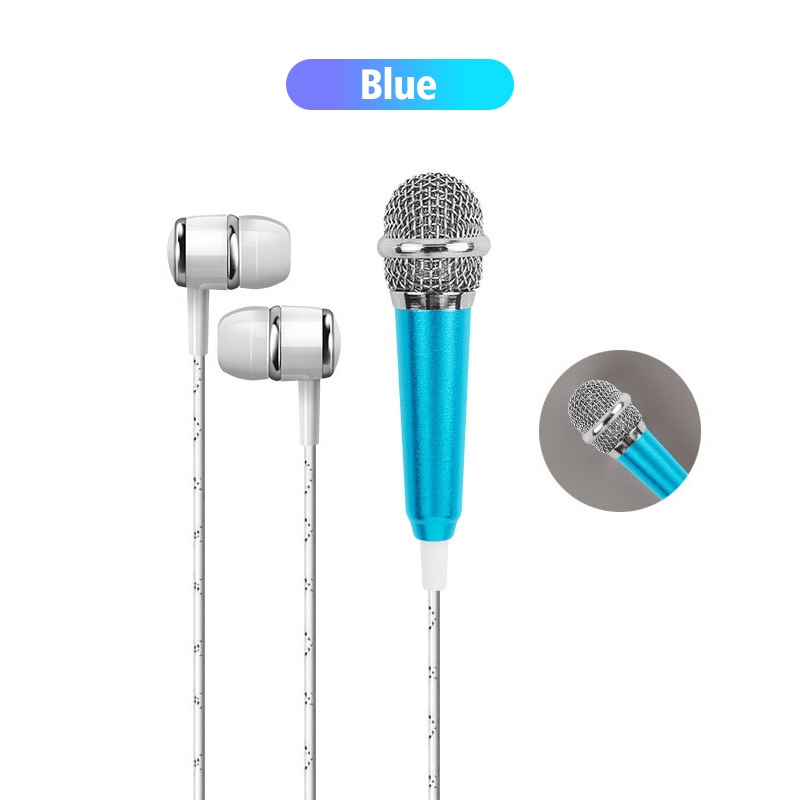 3.5mm Interface High Quality Headset Mini Karaoke Microphone Tik Tok