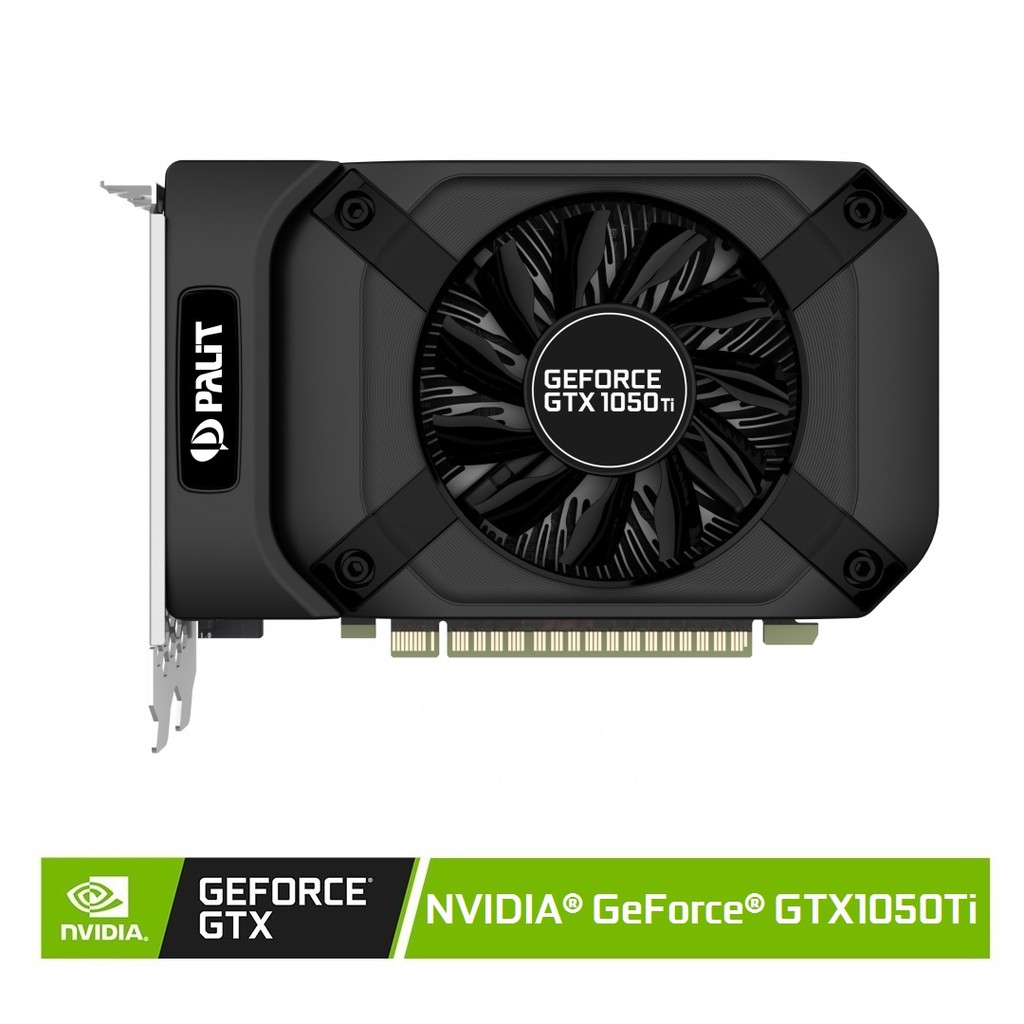 Palit GeForce® GTX 1050Ti StormX 4GB DDR5 128bit DVI/HDMI