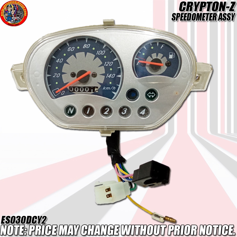 CRYPTON Z SPEEDOMETER ASSEMBLY (ES030DCY2) | Shopee Philippines